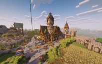 🏰 Minecraft Medieval Metro Station