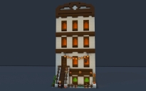 Brownstone Halloween House