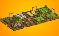 Large Garden with Orchard