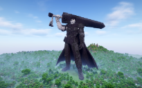 Minecraft Guts |Berserk| Statue Free Schem