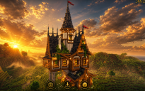 🏰 Duskspire Medieval House | Gothic Tower & Fantasy Merchant Residence
