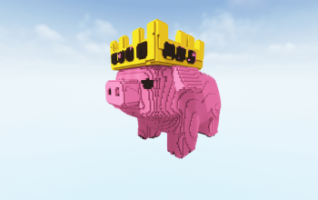 Big Technoblade Minecraft 3D
