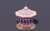 White Gothic Bandstand