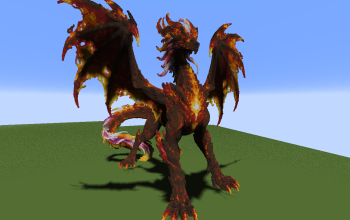Pyroclastis, The Obsidian Inferno Dragon