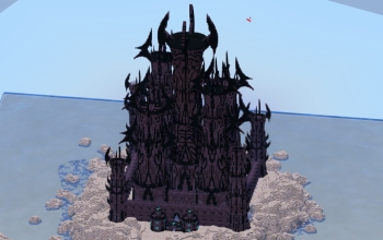 Blackstone Fantasy Castle 400x400 Blocks Fully Built Map