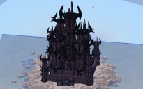 Blackstone Fantasy Castle 400x400 Blocks Fully Built Map