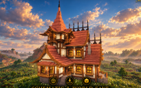 🏰 Rosecrest Medieval House | Grand Gothic Rooftop & Fantasy Manor