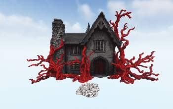 House Halloween Minecraft ( Download available )