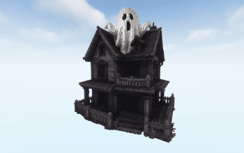Minecraft  House Ghost ( Download available )