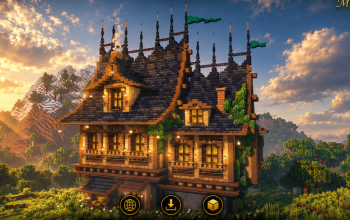 🏰 Blackthorn Medieval House | Gothic Manor & Fantasy Noble Residence