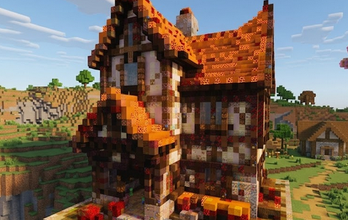A half timber cottage