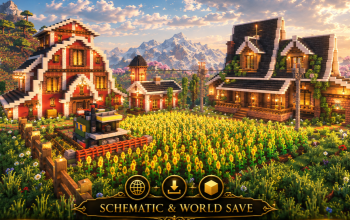 🌾 Sunfield Farm | Rustic Countryside Homestead & Large Crop Fields