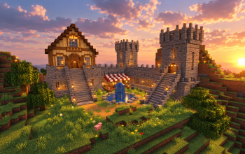 🏰 Medieval Castle Courtyard