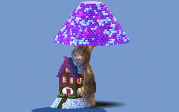 Fantasy Mushroom Cottage – Cozy Minecraft Build