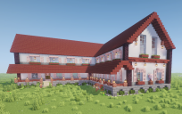 Classic L-Shaped Country Manor