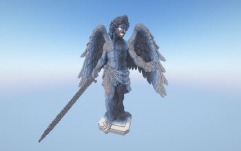 Minecraft Angel 26 Statue ( FREE )