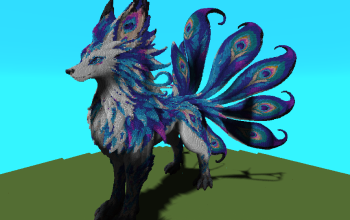 Azuropavo, The Nine-Tailed Celestial Fox