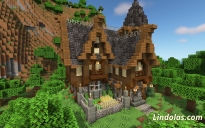 Minecraft Medieval House #3 (Java/Bedrock)