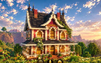 🏰 Violetcrest Medieval House | Gothic Fantasy Manor
