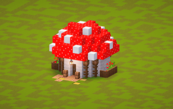 Single Mushroom House