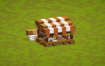 Brown Wood Stand