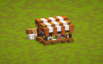 Brown Wood Stand