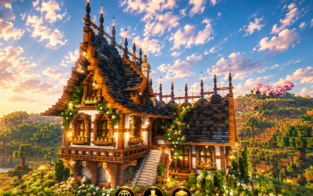🏰 Ironvale Medieval House | Gothic Timber Residence & Dark Fantasy Manor
