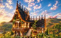 🏰 Ironvale Medieval House | Gothic Timber Residence & Dark Fantasy Manor