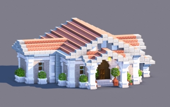 Classical Roman Storage Villa – Fully Decorated Interior
