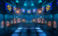 Dark Fantasy Boss Room