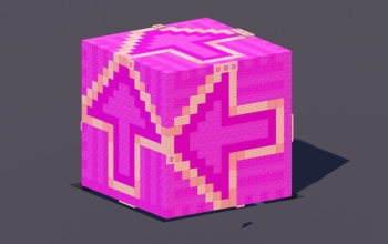 Magenta Glazed Terracotta