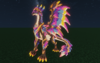 Luxarion, The Iridescent Crown Dragon
