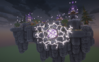 Massive Floating Island with Energy Core