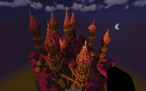 WINTER AMETHYST CASTLE(HUGE!)