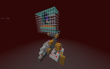 2 dimensional auto kill and auto crafter for iron farm only