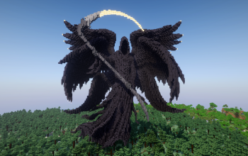 Minecraft Silent Reaper Statue Free Schem