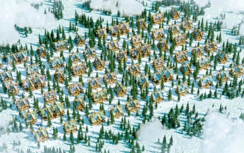 Bundle Medieval Snowy Fantasy House