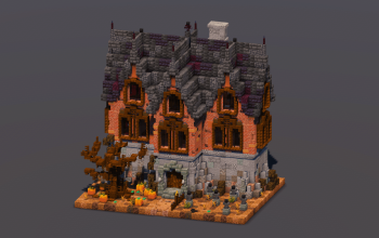 Big Halloween House