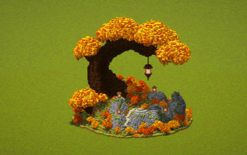 Poplar Curved Tree