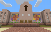 Church with Small Inner Balcony