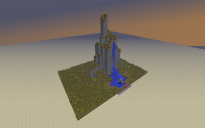 Mini Mountain With WaterFall