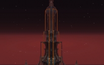 blue tower