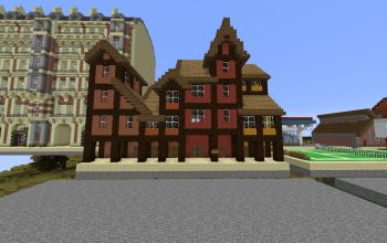 Medieval Town house Row