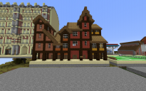 Medieval Town house Row