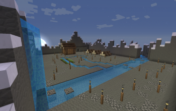 small mountain town