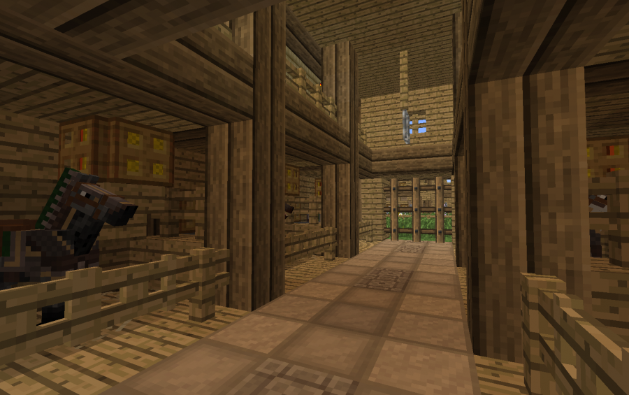 Rohan stable (it's a harda world schematica project: Rohan) | Minecraft ...