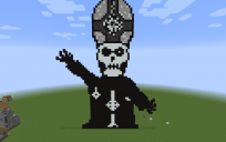 Papa Emeritus II Pixel Art