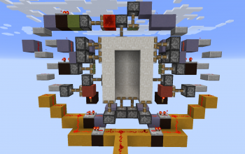 Door 4x5 v2.0 (Redstone only)