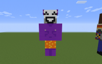 Kedamono Pixel Art Statue